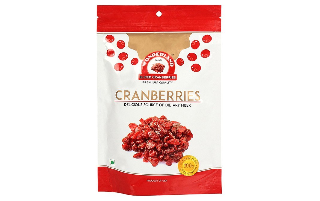 Wonderland Cranberries    Pack  100 grams